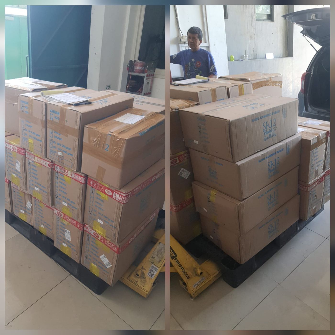 Pesanan pelanggan yang siap dikirim